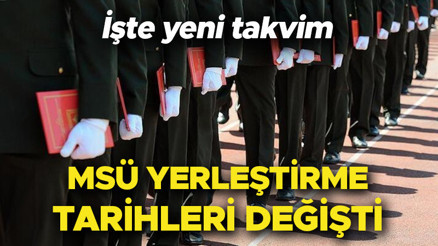 MSÜ yerleştirme tarihleri güncellendi 2022 MSÜ Harp Okulları ile Astsubay Meslek Yüksekokulları kayıt ve çağrıları ne zaman