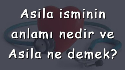 Asila isminin anlamı nedir ve Asila ne demek Asila adının özellikleri, analizi ve kökeni