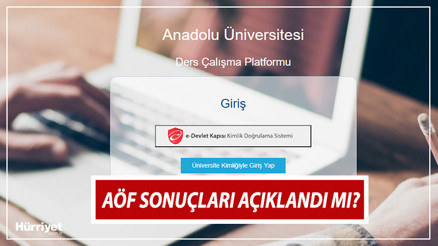 AÖF yaz okulu sınav sonuçları ne zaman açıklanacak Açıköğretim sınav sonuçları açıklandı mı İşte son durum