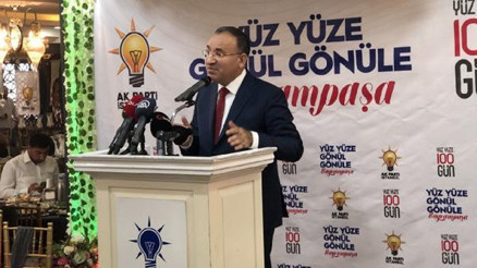 Bakan Bozdağ: Bu masa yedilidir Bakan Bozdağ: Bu masa yedilidir