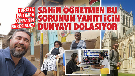Türkiye eğitimde dünyanın neresinde Şahin öğretmen bu sorunun yanıtı için dünyayı dolaşıyor Türkiye eğitimde dünyanın neresinde Şahin öğretmen bu sorunun yanıtı için dünyayı dolaşıyor