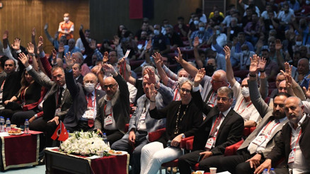 Beştepe kongre merkezine döndü