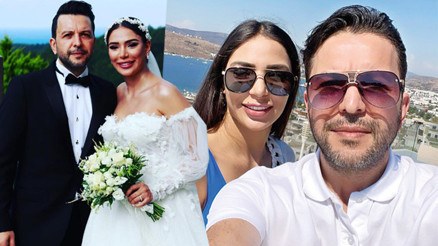 Nihat Doğan ve eşi Arzu Doğan Bodrumda balayında