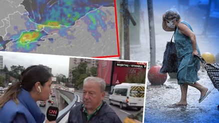 Son dakika... Meteoroloji uyarmıştı, İstanbulu sağanak vurdu Esenyurt yine su altında...