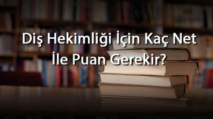 Diş Hekimliği İçin Kaç Net İle Puan Gerekir, Hangi Dersler İyi Olmalı Ve Günde Kaç Soru Çözülmeli (Tyt-Ayt 2022)