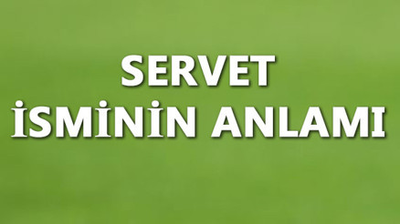 Servet İsminin Anlamı Nedir Ve Servet Ne Demek Servet Adının Özellikleri, Analizi Ve Kökeni