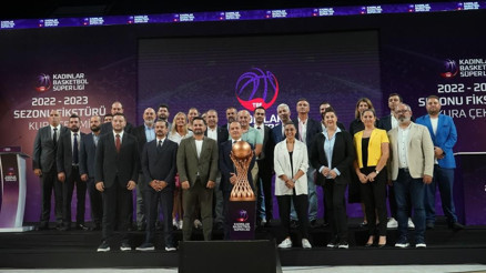 Kadınlar Basketbol Süper Ligi fikstürü çekildi
