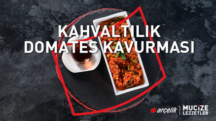 Kahvaltılık domates kavurması tarifi | Mucize Lezzetler