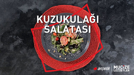 Kuzukulağı salatası tarifi | Mucize Lezzetler