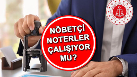 Noterler açık mı Bugün (3 Eylül) nöbetçi noterler çalışıyor mu Noterler Birliğinden alt yapı çalışması duyurusu
