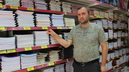 Kırtasiyede temel gider bin TL