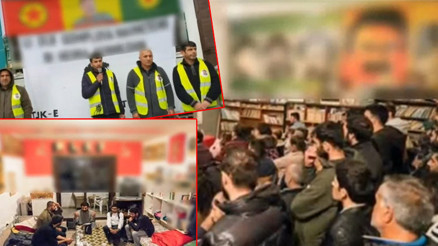 Burası Kandil değil Yunanistandaki terör yuvası Lavrion Kampı’ndan şoke eden görüntüler