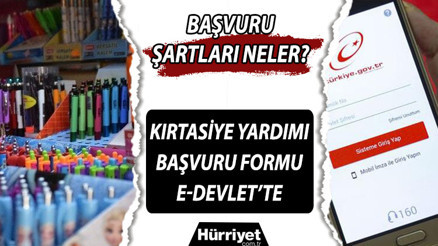 KIRTASİYE YARDIMI BAŞVURU FORMU e-Devlet ekranında...  İhtiyaç sahibi ailelere kırtasiye ödeneği 2022 kırtasiye desteği başvuru şartları neler
