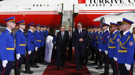 Cumhurbaşkanı Erdoğan, Sırbistan’da