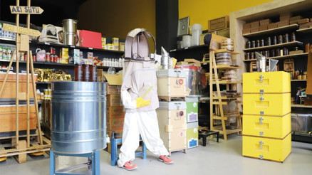 250 arıcı içinde birinci oldu