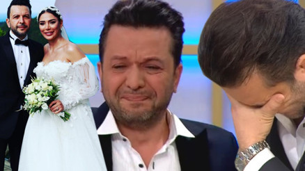 Canlı yayında gözyaşlarına boğuldu