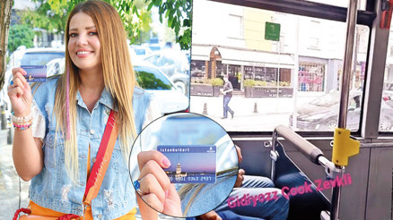 20 yıl sonra ilk kez halk otobüsüne bindim demişti... Kartına kavuştu