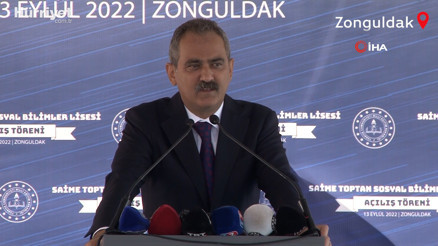 Bakan Özer: Okullaşma oranının yüzde 90’nın üzerine çıktığı bir eğitim sistemine kavuşmuş olduk