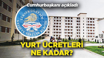 KYK YURT ÜCRETLERİ BELLİ OLDU: 2022-2023 KYK yurt ücreti ne kadar, ne zaman ödenir Cumhurbaşkanı Erdoğandan son dakika açıklama