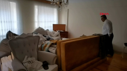 Almanyadan gelen gurbetçi şok yaşadı; evine yerleşip eşyaları satmışlar