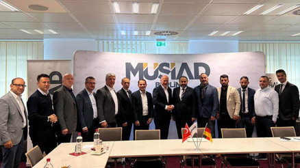 MÜSİAD CDU’lu Wegner’i konuk etti