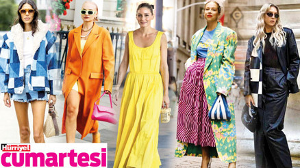 Sokaklara taşan şıklık