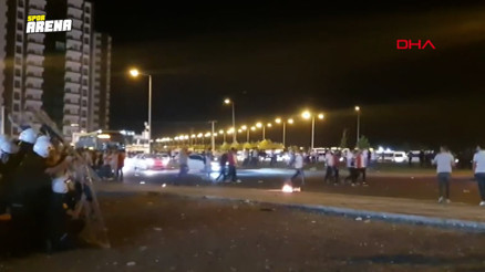 Amed Sportif Faaliyetler - Bursaspor maçının ardından olaylar çıktı