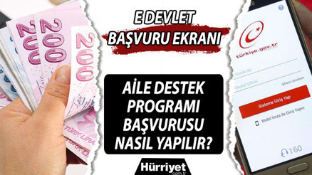 E-DEVLET AİLE DESTEK PAKETİ BAŞVURU EKRANI: Aile destek yardımı ne zaman yatacak, ne kadar oldu Bakan Yanıktan çocuk başına ekstra destek duyurusu..