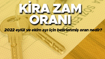 Kira artış oranı ne kadar oldu Eylül ve Ekim ayı için kira zammı oranı ve alınan karar