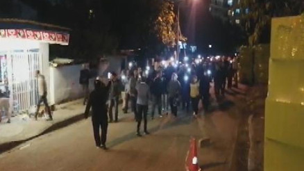 Tozkoparanda gergin yıkım