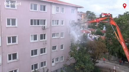 Tozkoparanda gergin yıkım