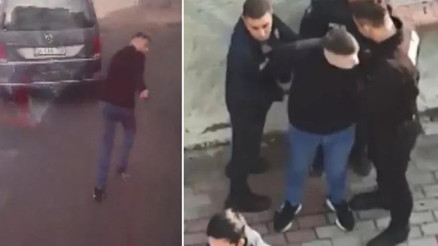İstanbulda taraftar otobüsüne silahlı saldırı anı kamerada
