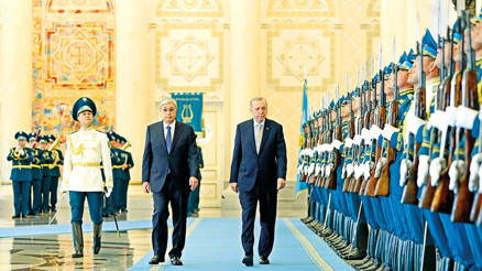 Erdoğan’a Dostluk Nişanı