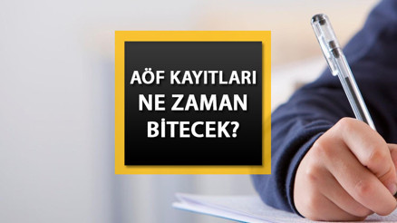 AÖF kayıt yenileme tarihleri: 2022 Anadolu Üniversitesi güz dönemi vize ve final sınavları ne zaman