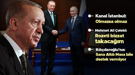 Gaz merkezi nerede kurulacak Cumhurbaşkanı Erdoğan soruları yanıtladı: Talimatı Putin ile verdik