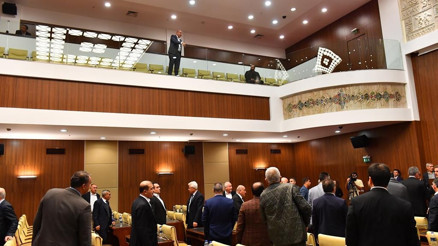 Destek bitti protesto geldi