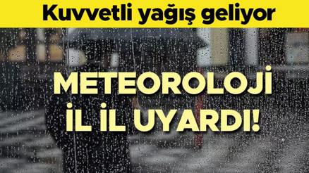 Meteorolojiden 16 Ekim hava durumu tahminleri... Pazar günü hava nasıl olacak Yağmur yağacak mı