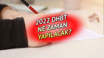 ÖSYM DHBT sürecini başlattı... 2022 DHBT ne zaman DHBT başvurusu ne zaman bitecek
