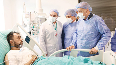 Cumhurbaşkanı’nın ziyaret ettiği kahraman dostlarını bırakmadı