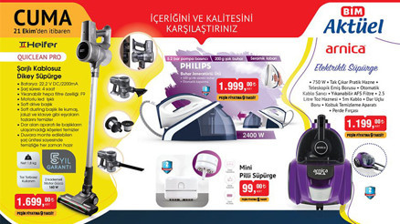 BİM 21 Ekim aktüel ürünler kataloğu yayımlandı BİMde bu hafta indirimli ürünler neler