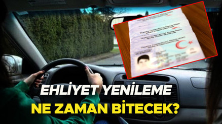Ehliyet yenileme süresi uzatıldı mı, sürücü belgesi değiştirme ne zaman bitecek Yılbaşında sona erecekti... İşte son başvuru tarihi