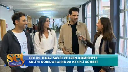 Set Ekstra, Yargı dizisinin setinde