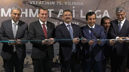 Çanakkale Savaşı’nın ressamı Mehmet Ali Laga’nın sergisi açıldı