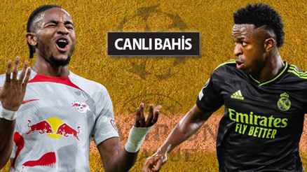 Real Madridde ilk 11den 3 eksik RB Leipzigin galibiyetine verilen iddaa oranı...