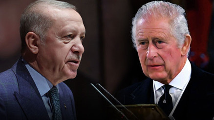 Son dakika: Cumhurbaşkanı Erdoğan, İngiltere Kralı III. Charles ile görüştü