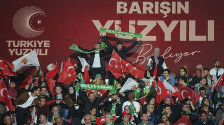 Türkiye Yüzyılı vizyonu... Ankarada tarihi gün: Salonda büyük coşku