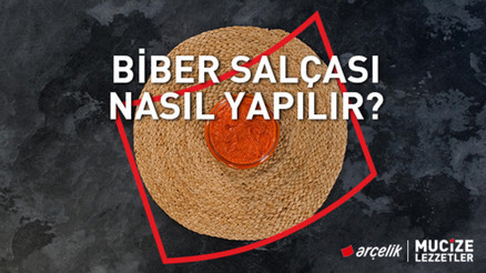 Biber salçası tarifi | Mucize Lezzetler