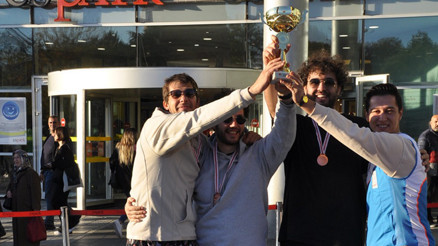 Eskişehirde Cumhuriyet Bayramı coşkusu Sokak basketbolu turnuvası düzenlendi