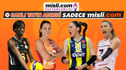 Sultanlar Ligi CANLI YAYINLARLA sadece Misli.comda
