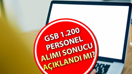GSB personel alımı sonuçları bekleniyor… 2022 GSB 1.200 sözleşmeli personel alımı sonuçları açıklandı mı